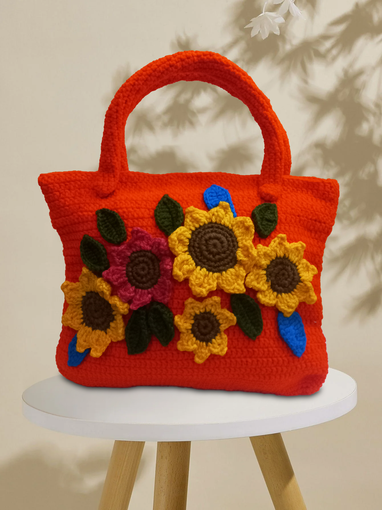 ORANGE WITH SUNFLOWERS