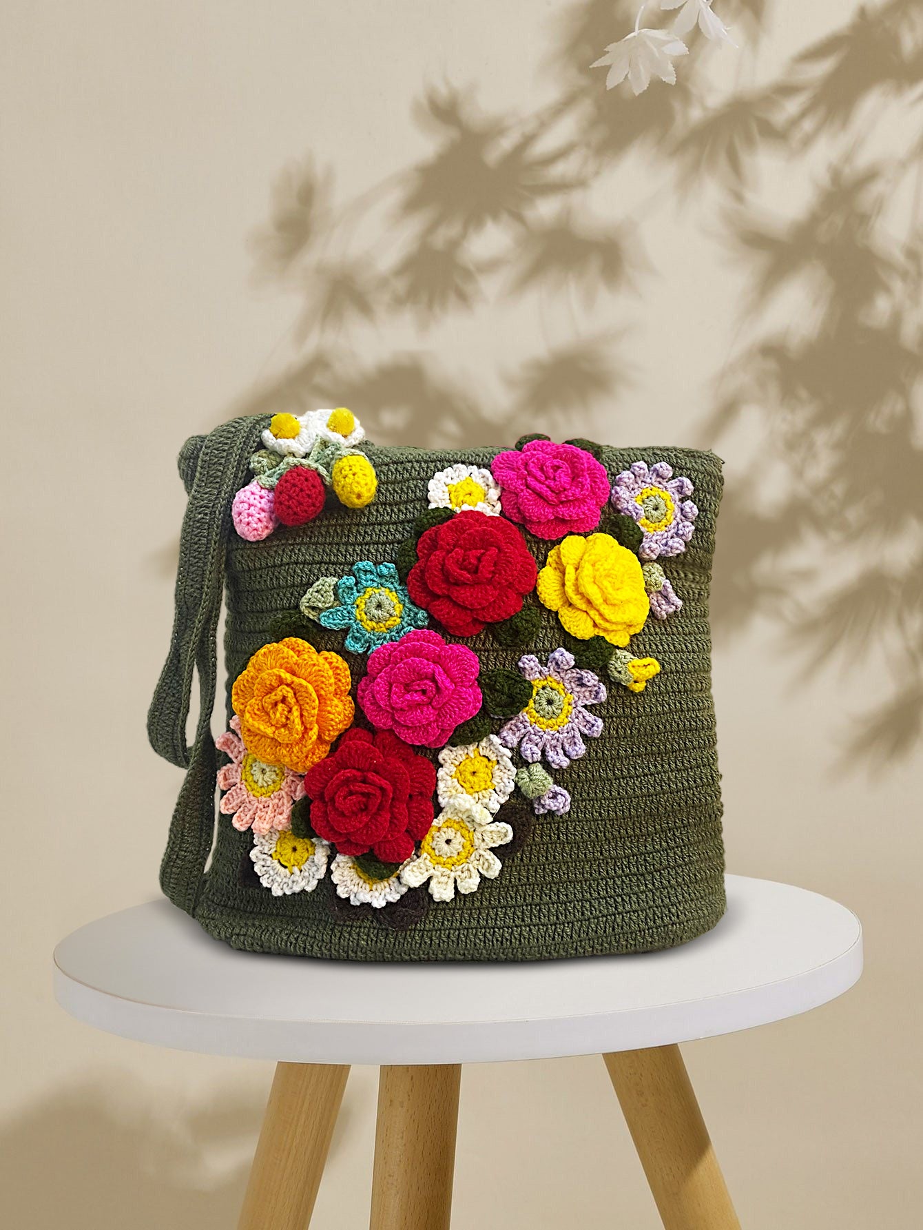Volume 1: Crochet hand made bags (Bagh_o_Bahar) all