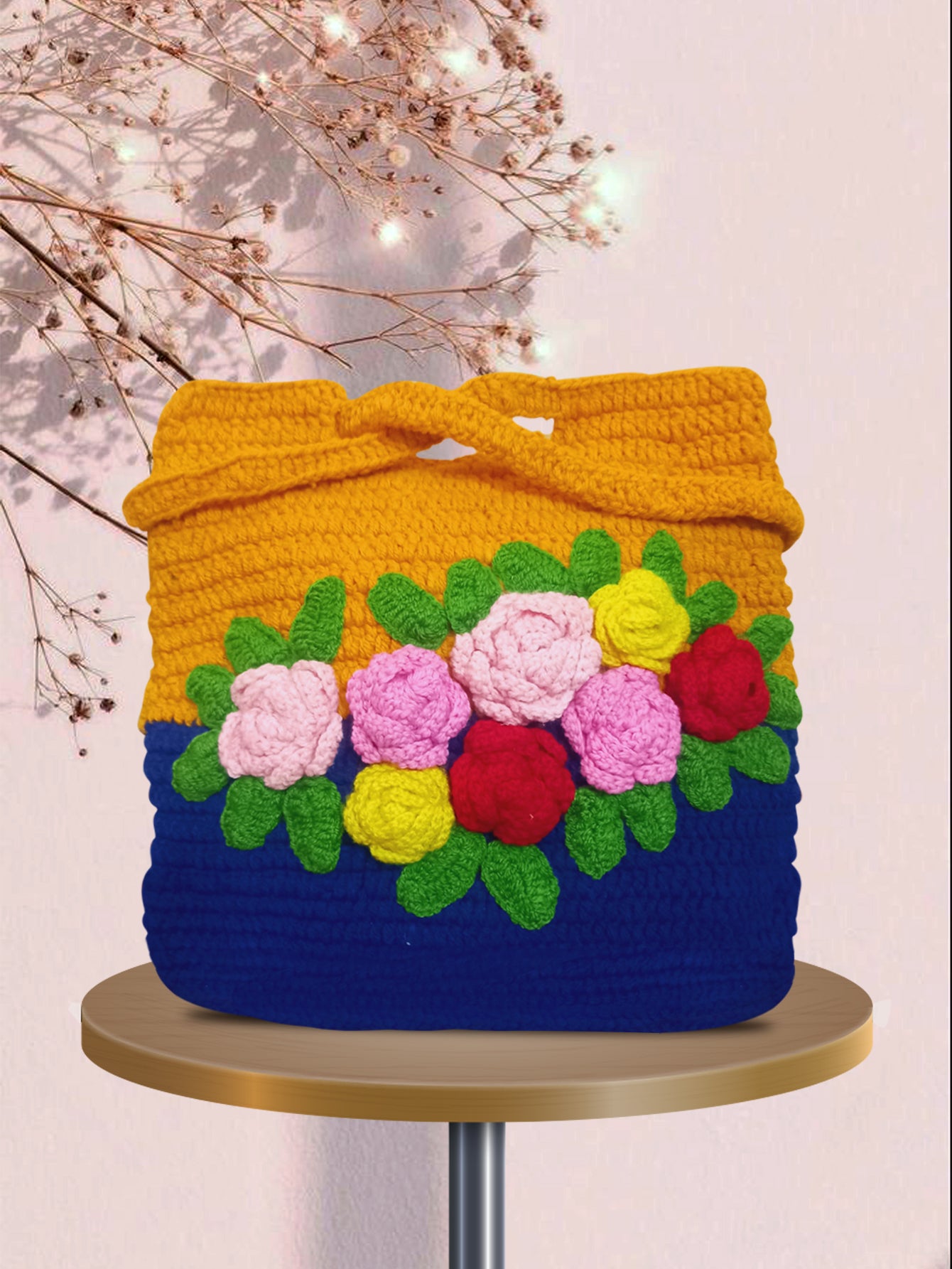 Volume 1: Crochet hand made bags (Bagh_o_Bahar) all