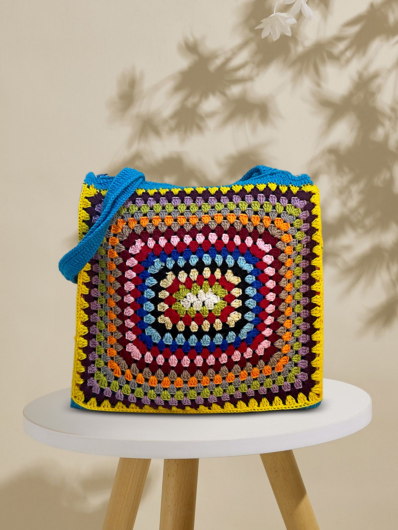 VOLUME 1: Beautiful crochet Patter ferozi bag