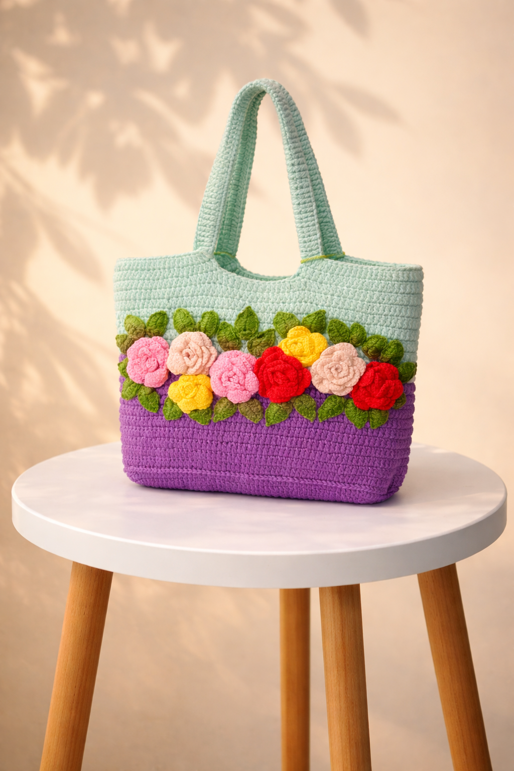 Volume 1: Crochet hand made bags (Bagh_o_Bahar) all